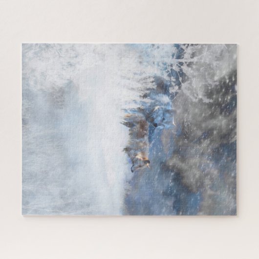 WOLF WINTERTERRITORIA LEGPUZZEL (Horizontaal)