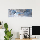 WOLF WINTERTERRITORIA POSTER (Thuiskantoor)