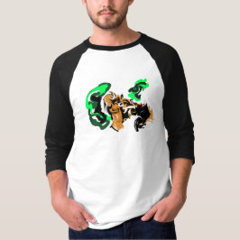 Wolf wintervreugde t-shirt