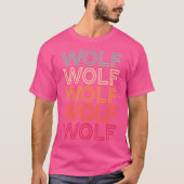 Wolf Wolf T-shirt (Voorkant)