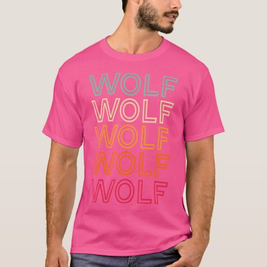 Wolf Wolf T-shirt (Voorkant)