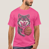 Wolf Wolf Voor Mannen Wolf Vrouwen Wolf Moon T-shirt (Voorkant)