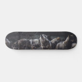 Wolf Wolf Wolf Persoonlijk Skateboard (Horizontaal)