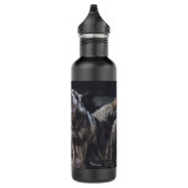 Wolf Wolf Wolf Waterfles (Rechts)