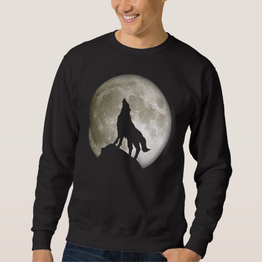 Wolf Wolf Women Wolf Moon Trui (Voorkant)