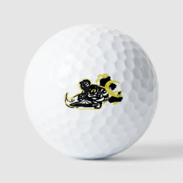 Wolf wolkenmaan golfballen
