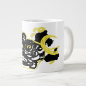 Wolf wolkenmaan grote koffiekop (Voorkant rechts)