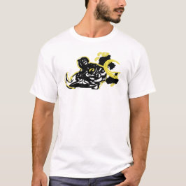 Wolf wolkenmaan t-shirt