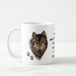 Wolf, Wolven Animal Totem, Natuur Guide Koffiemok