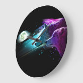 Wolf, Wolven Moon, Moonlight. Geestesdier Grote Klok (Hoek)