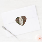 Wolf Wolven Natuur Park Land Dier Wild Bos Hart Sticker (Envelop)