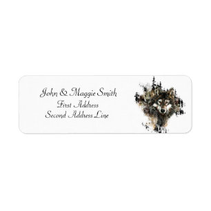 Wolf, Wolven, Wild Animal, Mountain Natuur Etiket