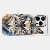 Wolf Wolven Wilde Dieren Natuur iPhone Hoesje (Achterkant horizontaal)