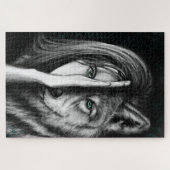 Wolf Woman - Emotion Acrylpuzzle Legpuzzel (Horizontaal)