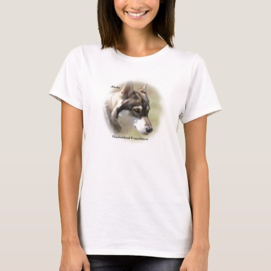Wolf Women's ComfortSoft® T-Shirt (Voorkant)