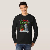 Wolf  Xmas Decorations Santa Wolf Christmas T-shirt (Voorkant volledig)