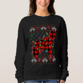 Wolf     Xmas Lights Ugly Christmas Sweater (Voorkant)