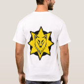 Wolf Yellow 2 T-shirt (Achterkant)