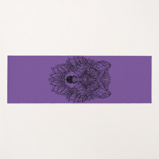 Wolf Yoga Mat, Home Exercise Mats for Pilates Yogamat (Voorkant (horizontaal))
