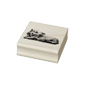 Wolf zal wonen met het lam, Jesaja 11:16 Rubberstempel (Stempel)