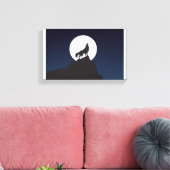 Wolf | Zazzle_Growshop. Canvas Afdruk (Insitu (Woonkamer))