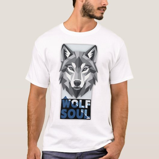 Wolf ziel t-shirt (Voorkant)