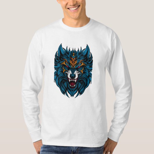 Wolfblue T-shirt (Voorkant)