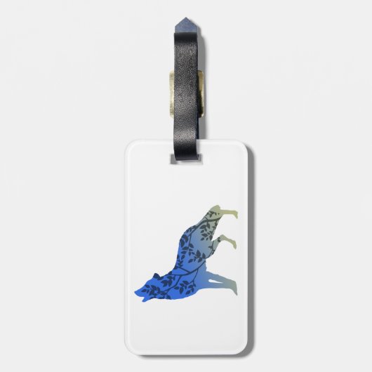 wolfboom bagagelabel (Achterkant verticaal)