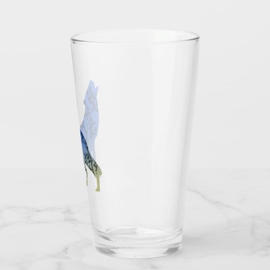 wolfboom glas (Links)