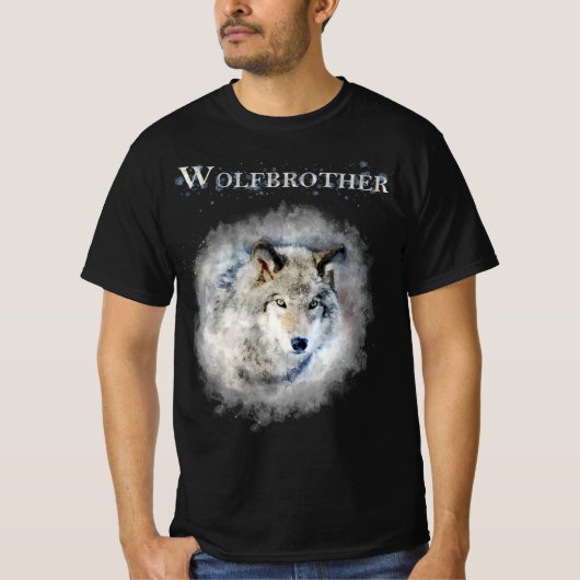 Wolfbrother Dark Version Wheel of time inspired T-shirt (Voorkant)