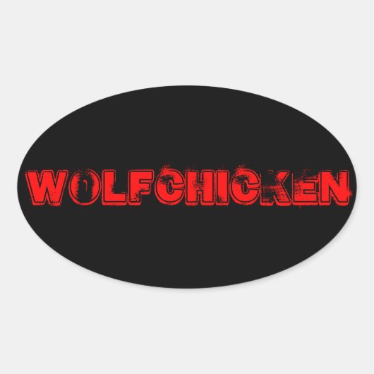 WolfChicken Sticker (Voorkant)