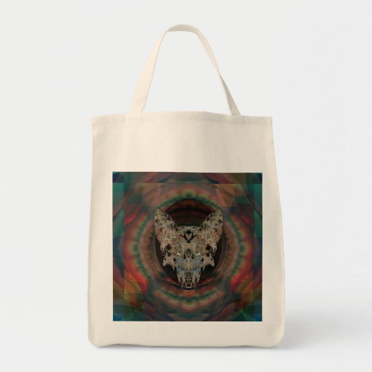 Wolfcry tote bag (Voorkant)