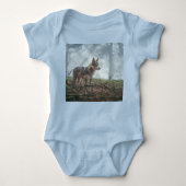 Wolfdog Baby Bodysuit (Voorkant)