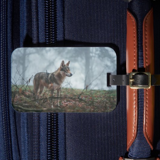 Wolfdog Bagagelabel (Voorkant Insitu 4)