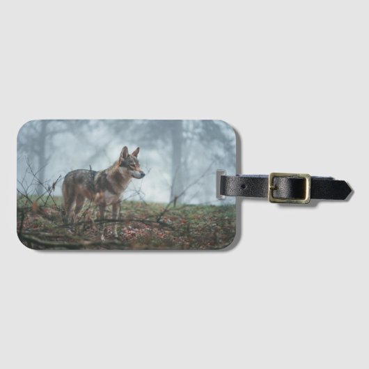 Wolfdog Bagagelabel (Voorkant (horizontaal))