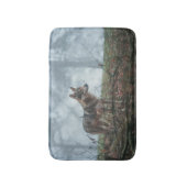 Wolfdog Bath Mat (Voorkant Verticaal)