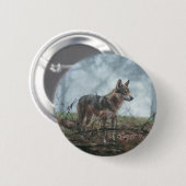 Wolfdog Button (Voorkant /achterkant)