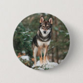Wolfdog Button (Voorkant)