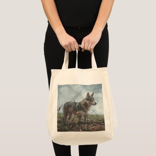 Wolfdog Canvas tas (Voorkant (product))