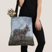 Wolfdog Canvas tas (Dichtbij)