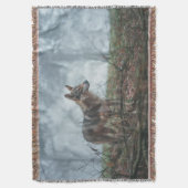 Wolfdog Deken (Voorkant Verticaal)