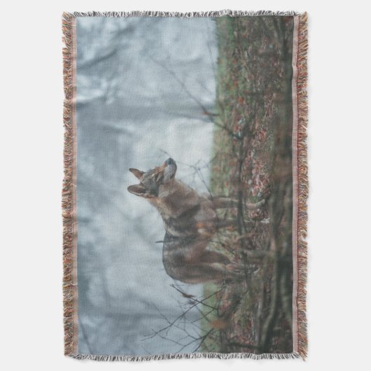 Wolfdog Deken (Voorkant Verticaal)