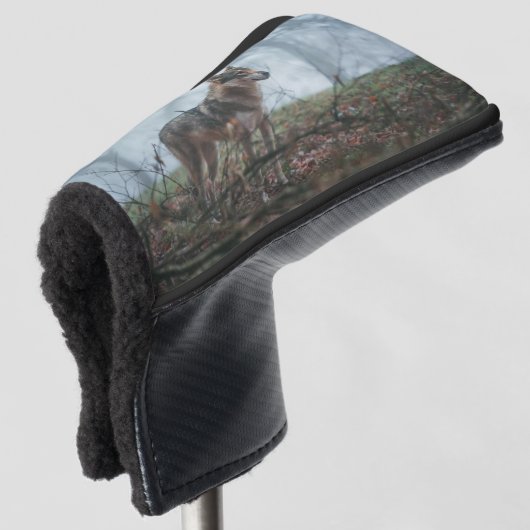 Wolfdog Golfheadcover (3/4 voorkant)