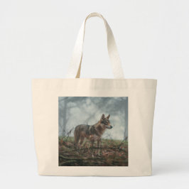 Wolfdog Grote Tote Bag