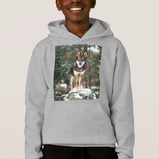 Wolfdog Hoodie (Voorkant)
