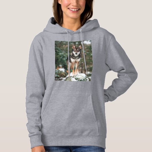 Wolfdog Hoodie (Voorkant)