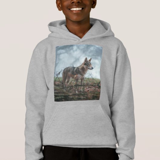 Wolfdog Hoodie (Voorkant)