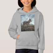Wolfdog Hoodie (Voorkant)