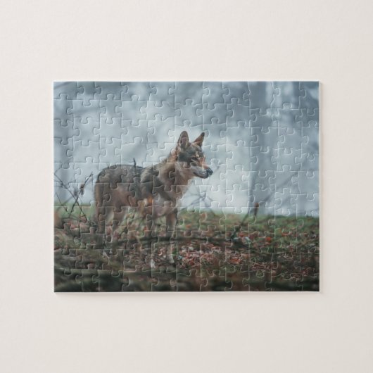Wolfdog Jigzaag Puzzle Legpuzzel (Horizontaal)