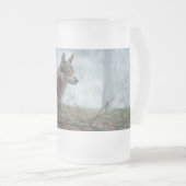 Wolfdog Matglas Bierpul (Voorkant rechts)